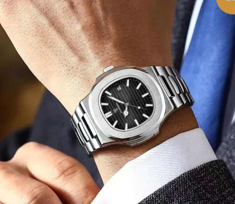 Luxury Stainless Steel Watch